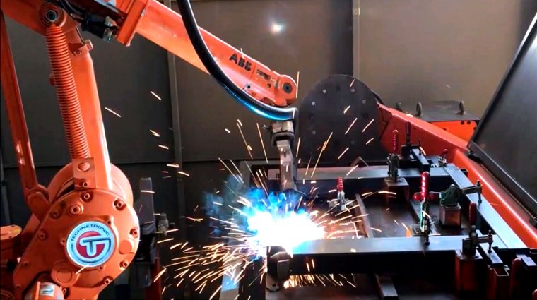 Robot saldatura carpenteria stecca snc